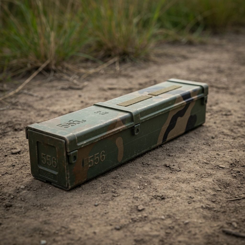 5.56 NATO 55GR FMJ - 1000 ROUNDS