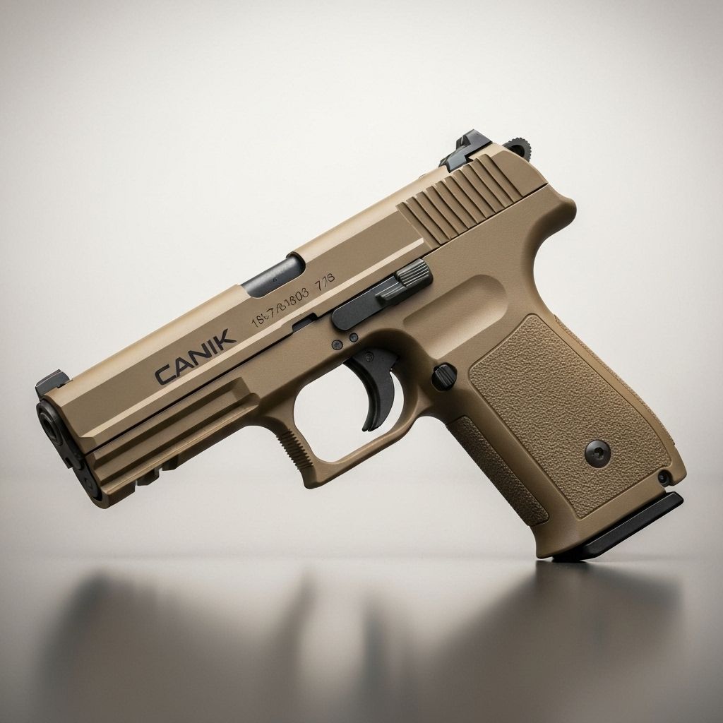 CANIK METE MC9 TACTICAL BLACK 9MM 3.18" BARREL 15-ROUNDS